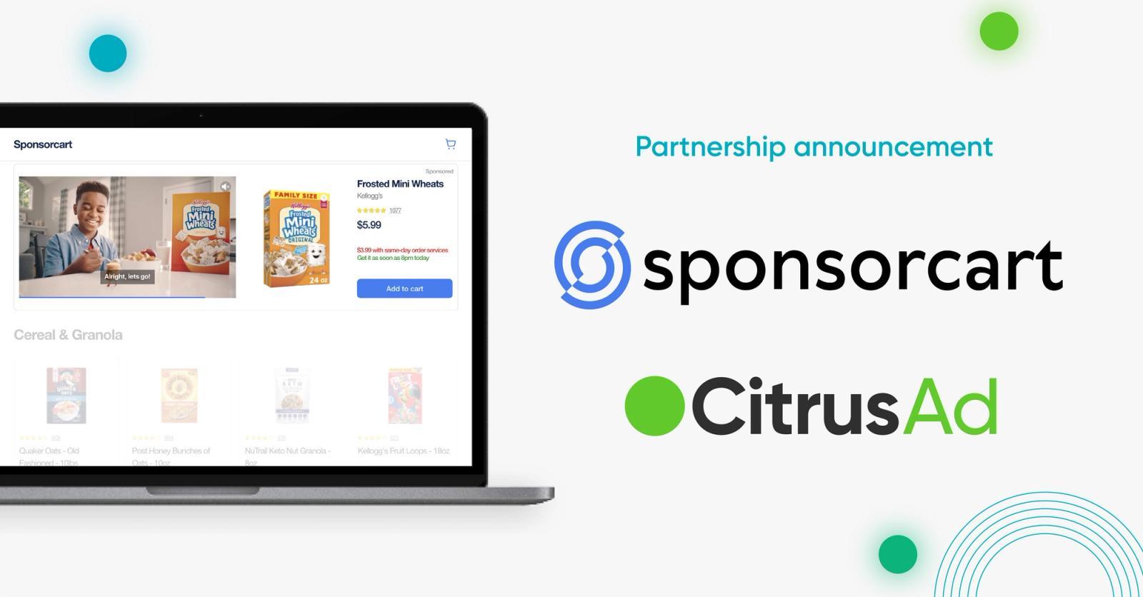 CitrusAd brings Sponsorcart’s shoppable video to retail media